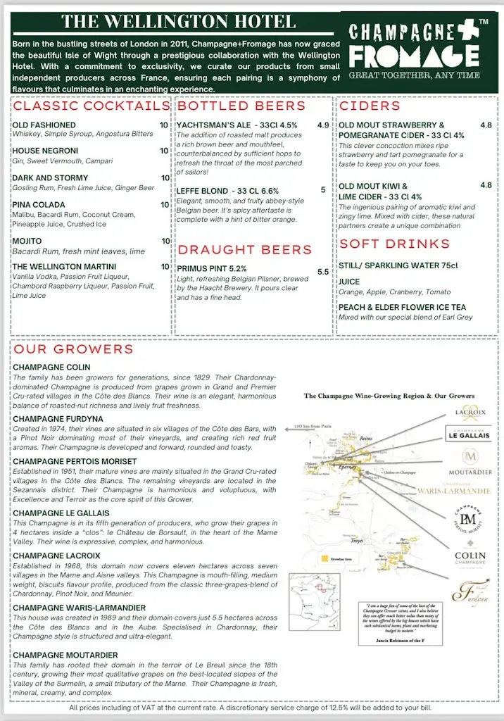 Menu_Wellington Bar & Restaurant_Ventnor_image_4