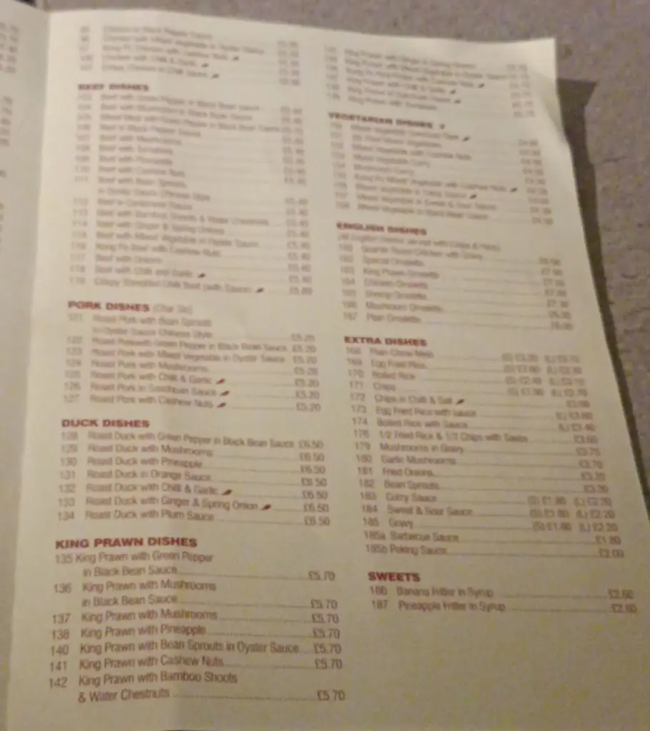 Menu_Canton House_Wainfleet All Saints_immagine_3