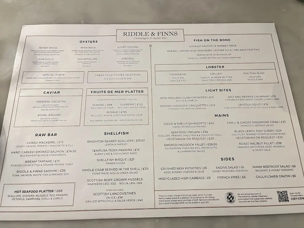 Menu_Riddle & Finns The Lanes_Beighton_image_1