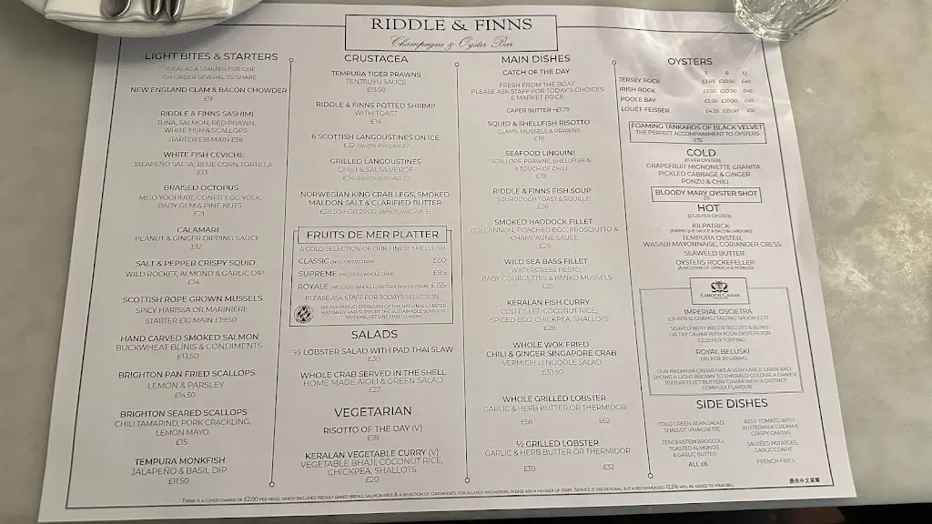 Menu_Riddle & Finns The Lanes_Beighton_image_2