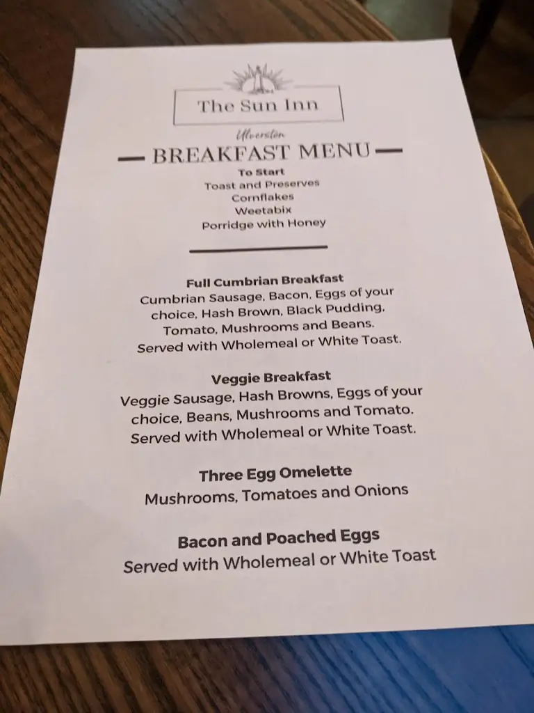 Menu_The Sun Inn_Ulverston_image_2