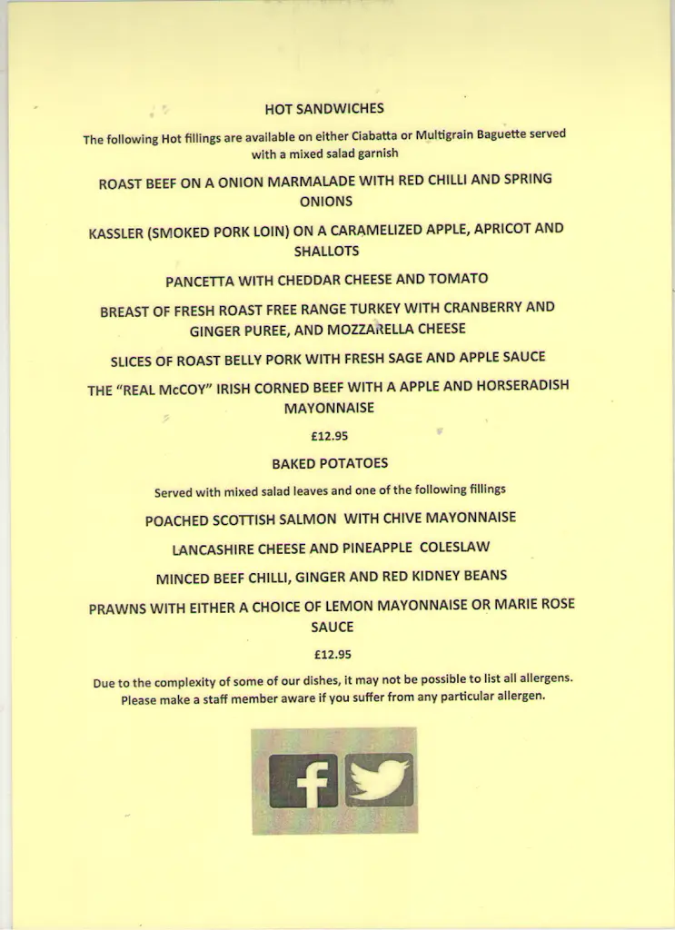Menu_The Bay Horse Hotel & Restaurant_Ulverston_image_4