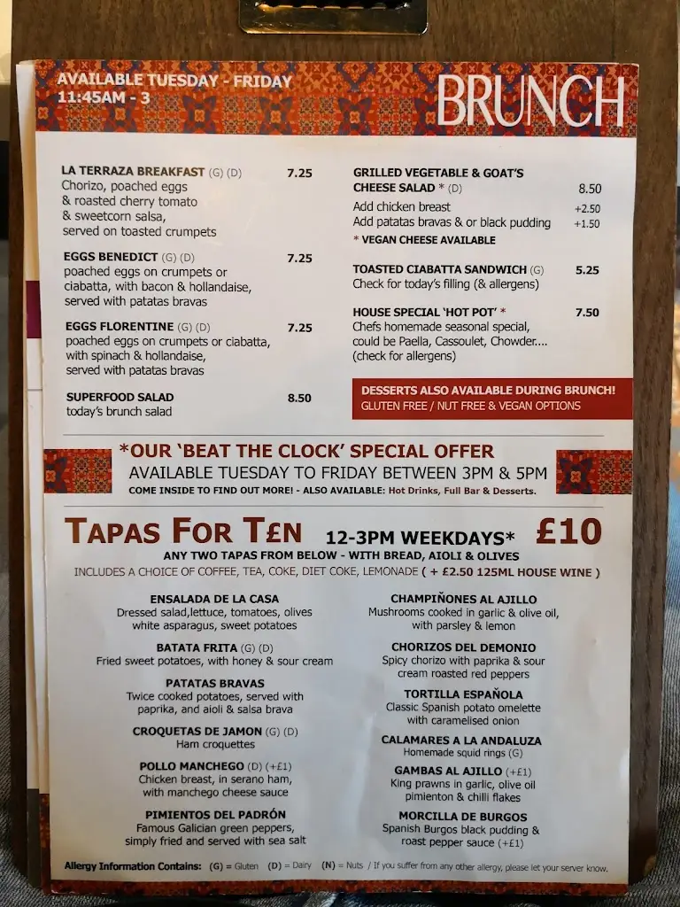 Menu_La Terraza Tapas Bar_Upton_image_2