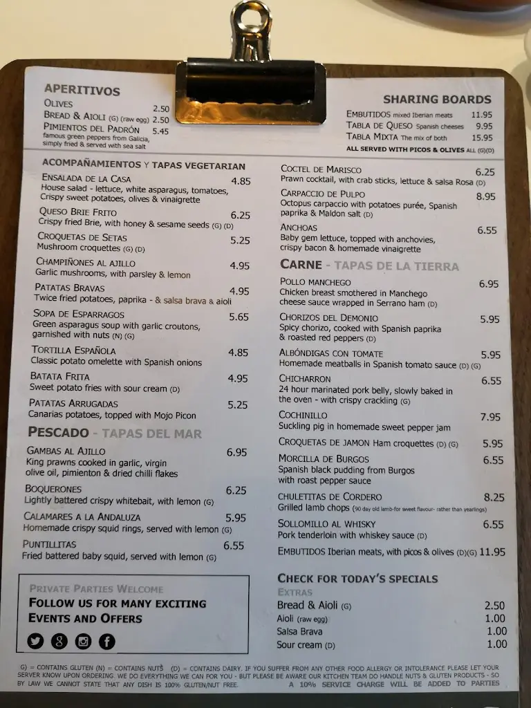 Menu_La Terraza Tapas Bar_Upton_image_3