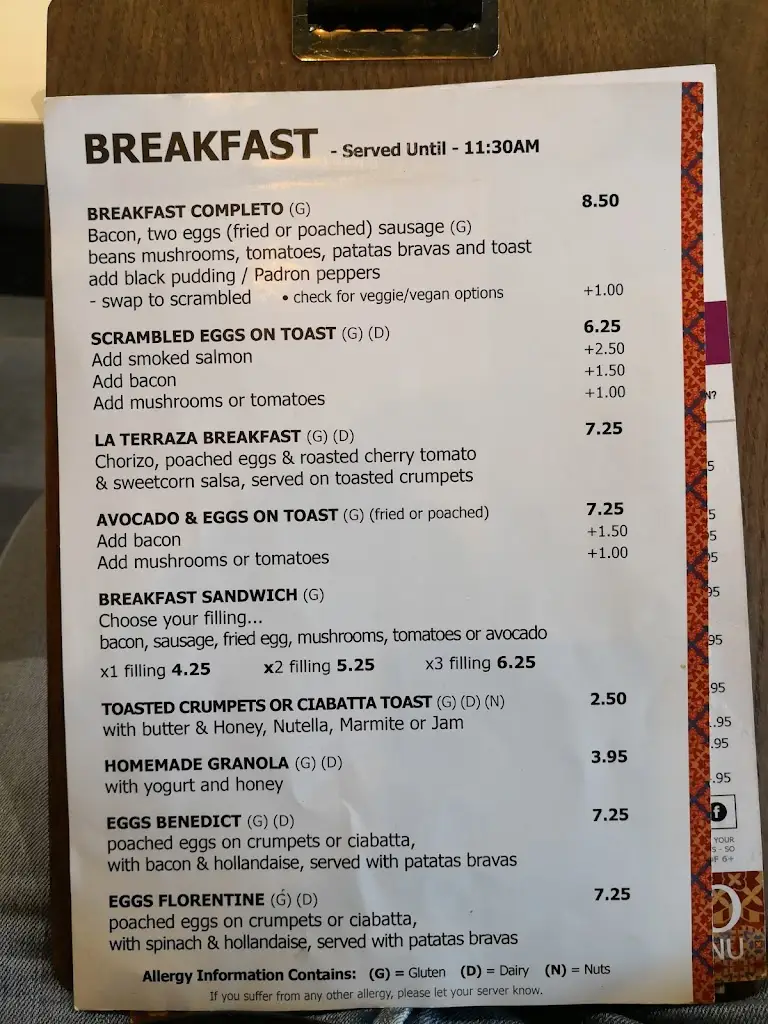 Menu_La Terraza Tapas Bar_Upton_image_4