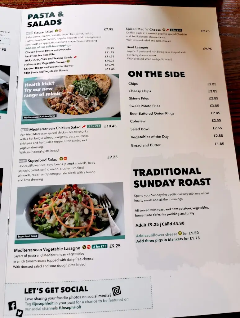 Menu_The Mill at Upton_Upton_image_1