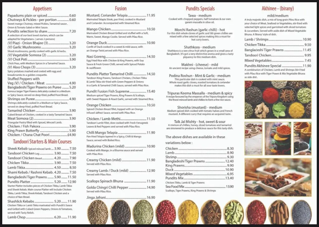 Menu_Pundits Fusion_Upton_image_1