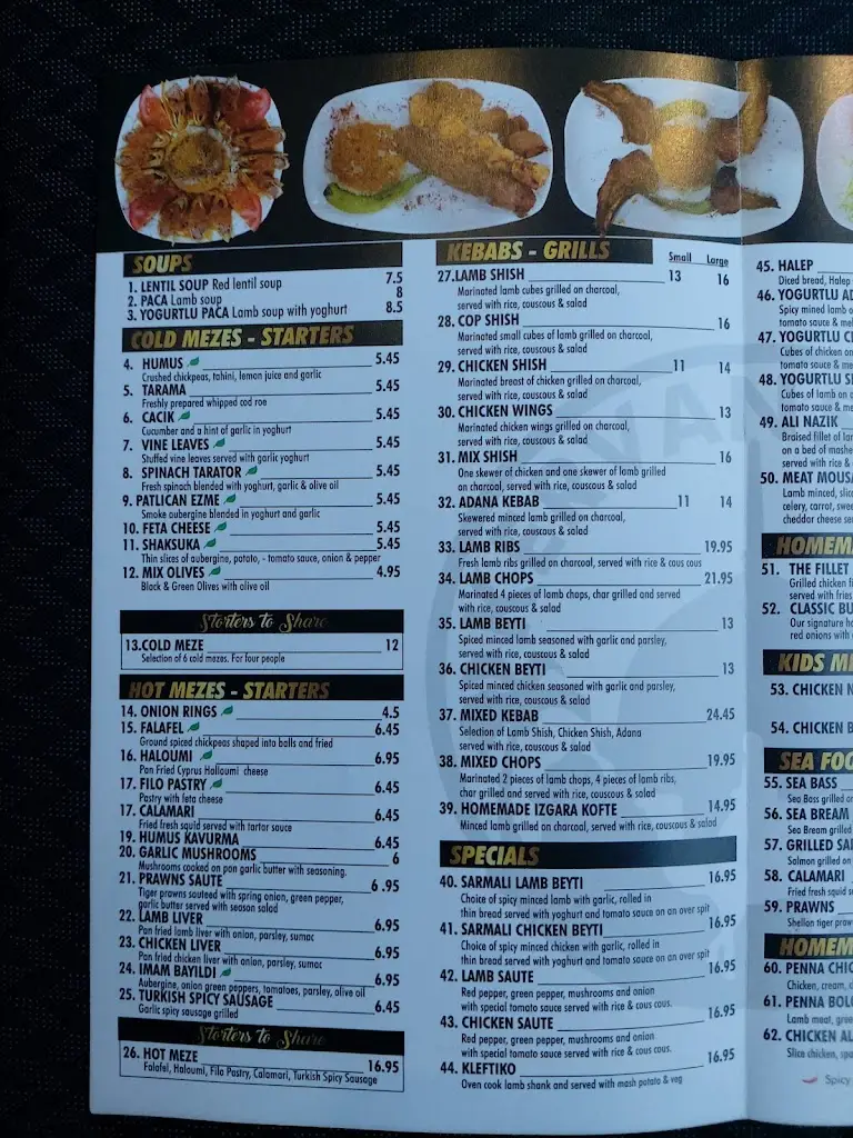Menu_Kervansaray Restaurant_Waltham Cross_image_2