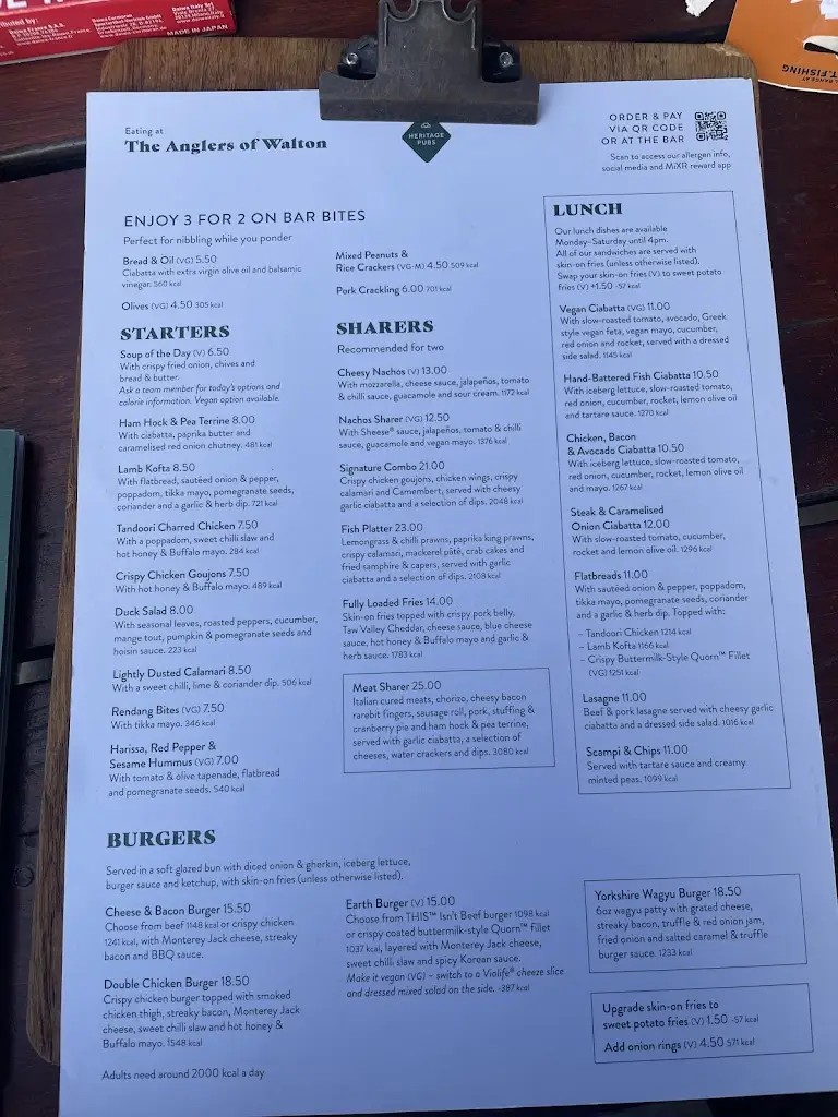 Menu_The Anglers Walton Thames_Walton-on-Thames_image_2