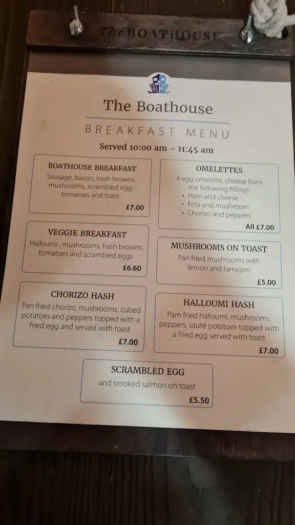 Menu_The Boathouse_Upton upon Severn_immagine_3