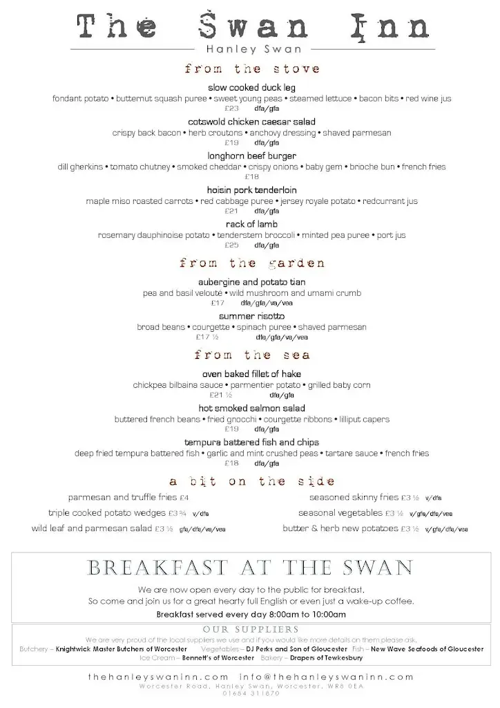 Menu_The Swan Inn_Upton upon Severn_image_4