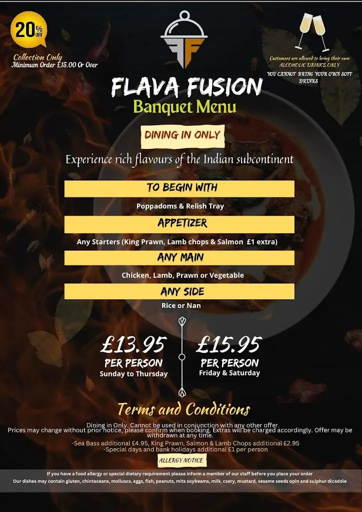 Menu_Flava Fusion_Upton upon Severn_image_1