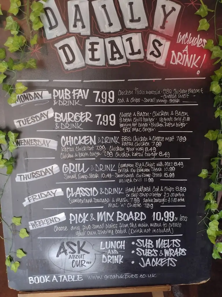 Menu_The Green House Belper_Belper_image_3