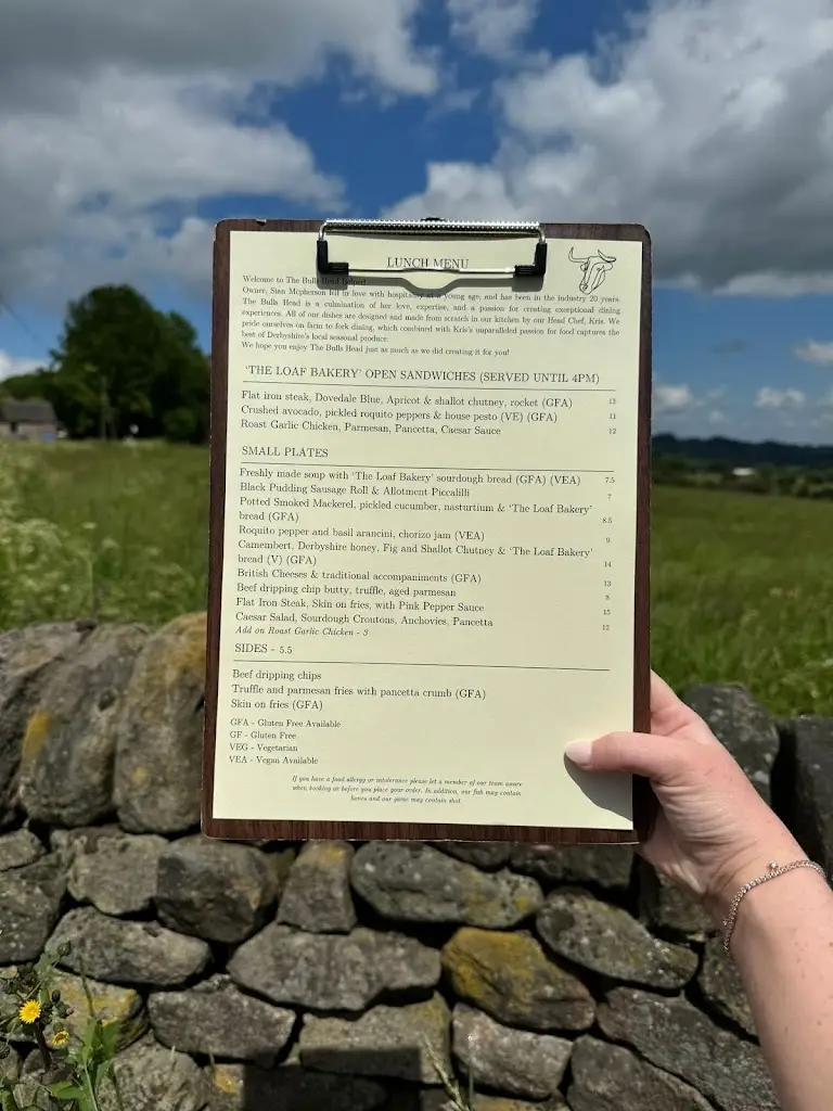 Menu_The Bulls Head Belper_Belper_image_3