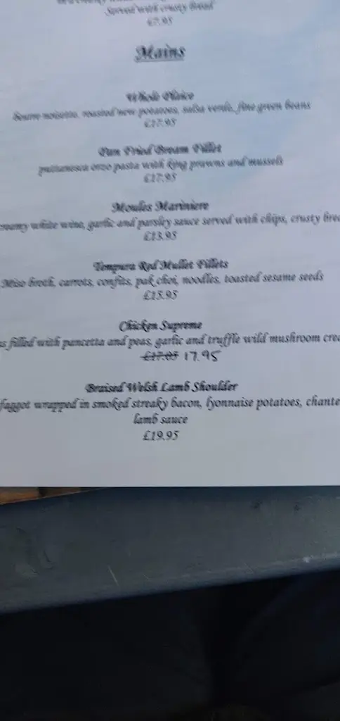 Menu_The Blue Bell Bistro_Wales_image_2