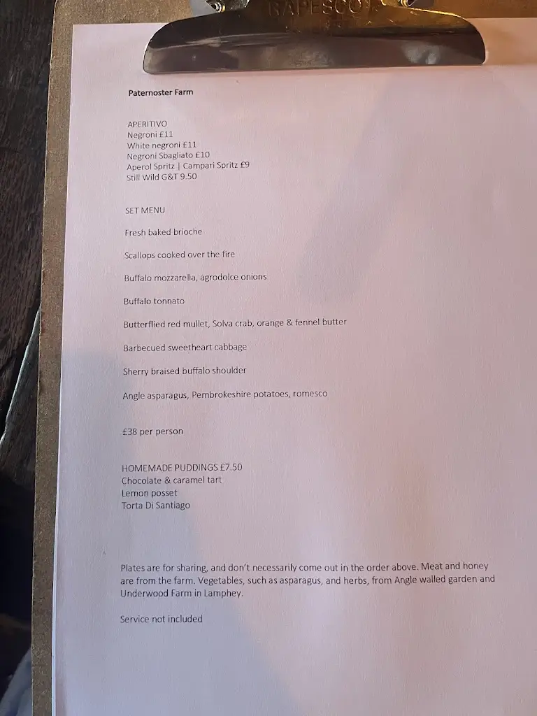 Menu_Paternoster Farm_Wales_image_1