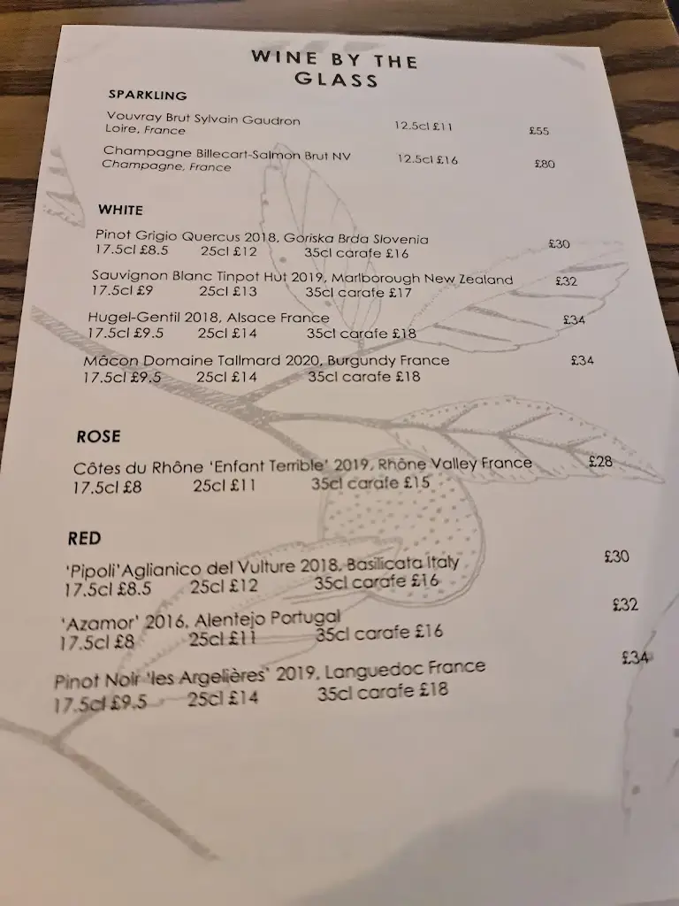 Menu_The Walnut Tree_Wales_image_2