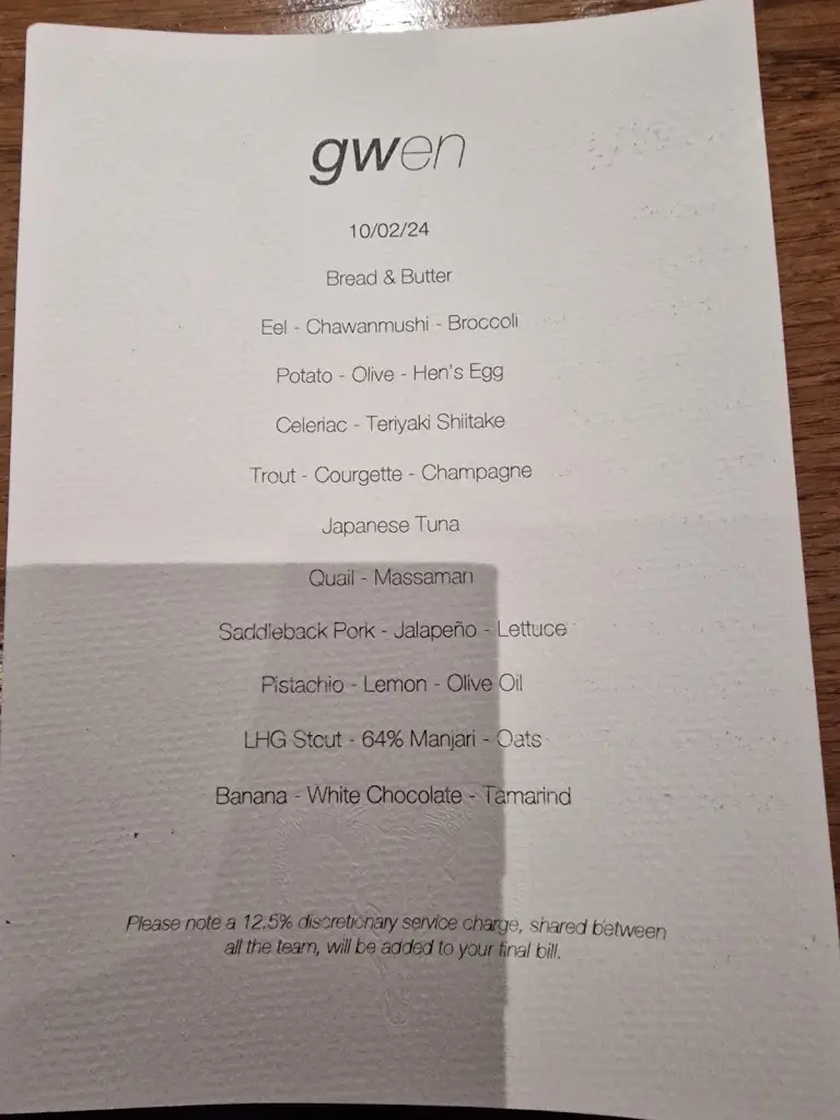 Andy Begbie_Gwen Restaurant and Wine Bar_Wales_review