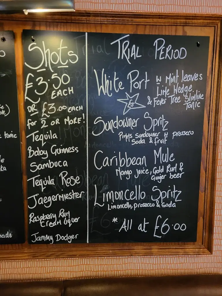Menu_The Black Swan_Belper_image_2