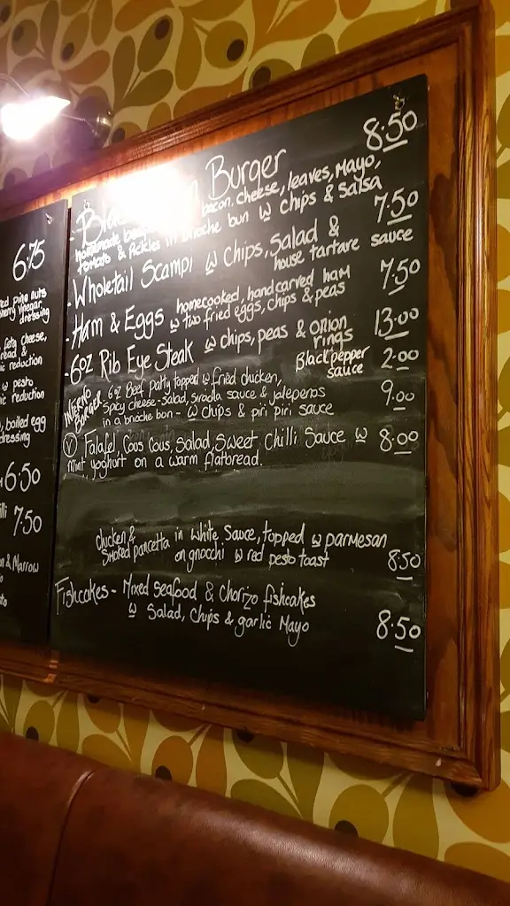 Menu_The Black Swan_Belper_image_3
