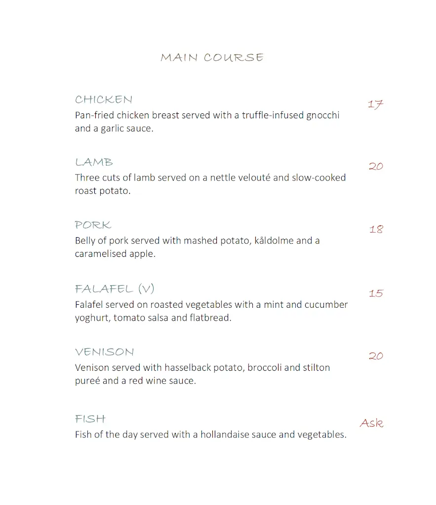 Menu_Weir Grove_Wargrave_image_2