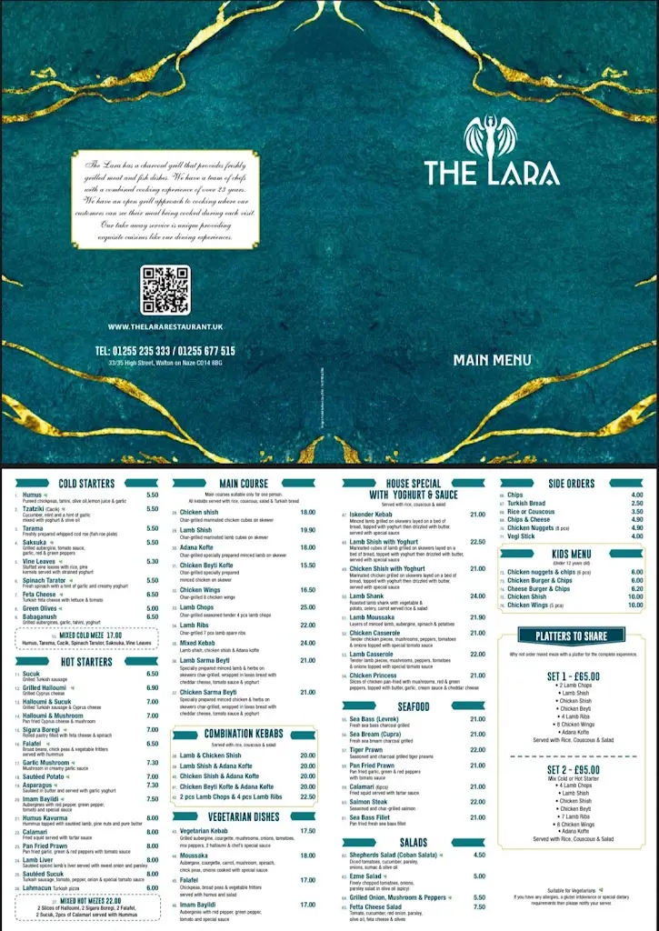 Menu_THE LARA_Walton-on-the-Naze_image_1