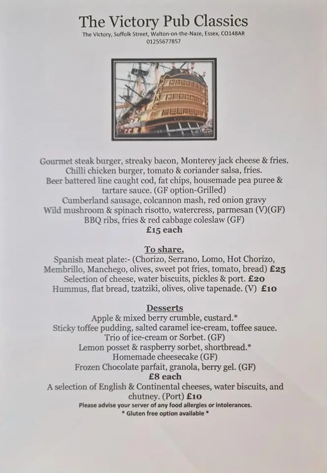 Menu_The Victory_Walton-on-the-Naze_image_2