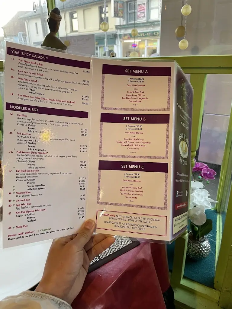 Menu_Pearl of Samui Thai Restaurant_Walton-on-the-Naze_immagine_4