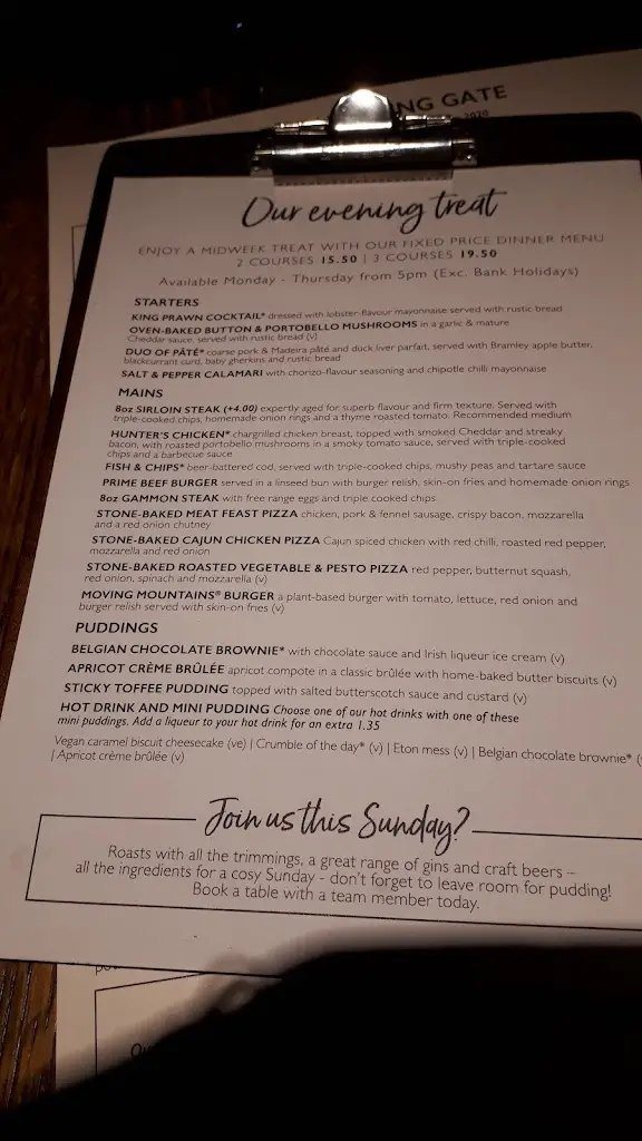 Menu_The Hanging Gate_Belper_image_3