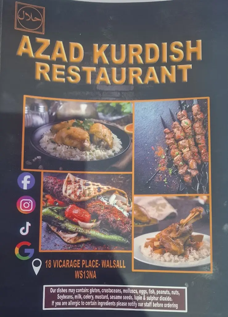 Menu_Azad's Kurdish Restaurant_Walsall_imagen_4
