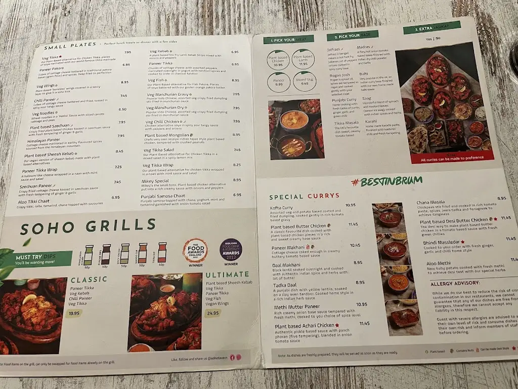 Menu_Soho Tavern Walsall_Walsall_image_4