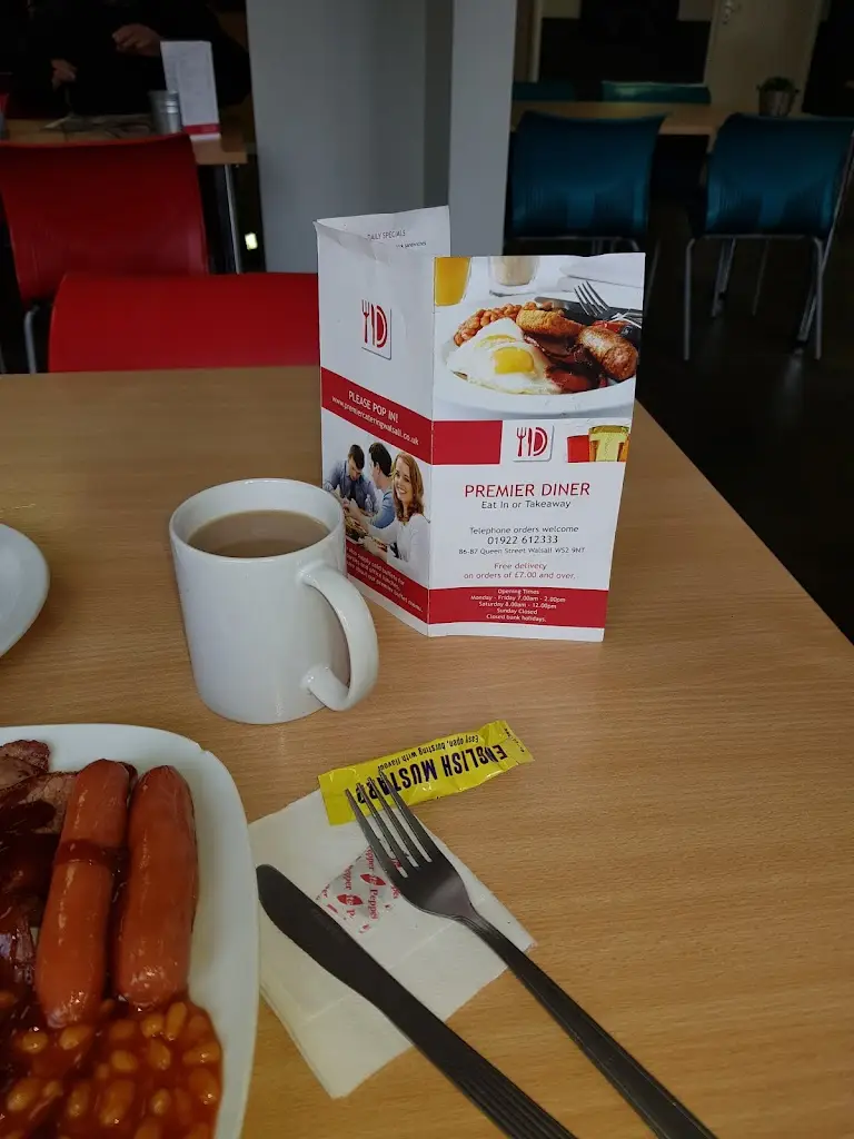 Menu_Premier Diner_Walsall_image_1