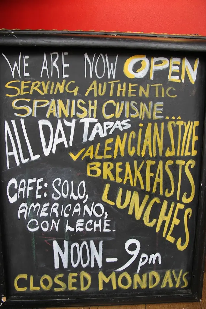 Menu_Tasca Dali_Warwick_immagine_2