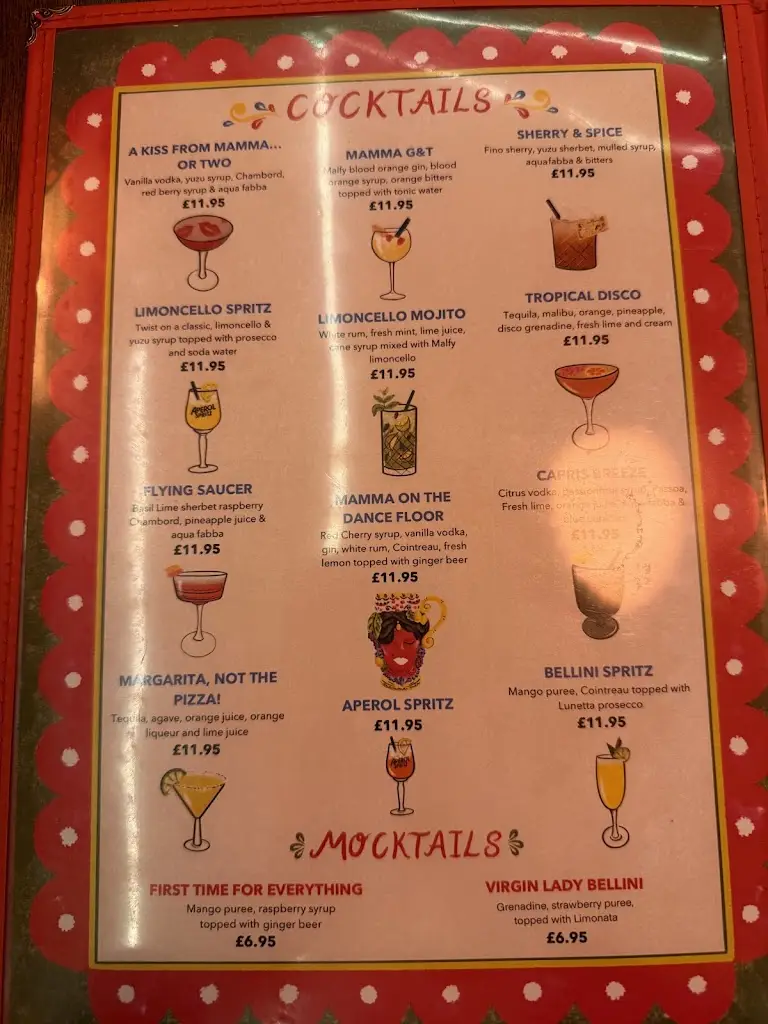 Menu_Red Hot Mamma Warwick_Warwick_image_3