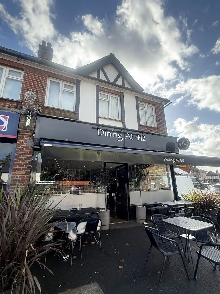 Dining at 412 Restaurant in Warlingham