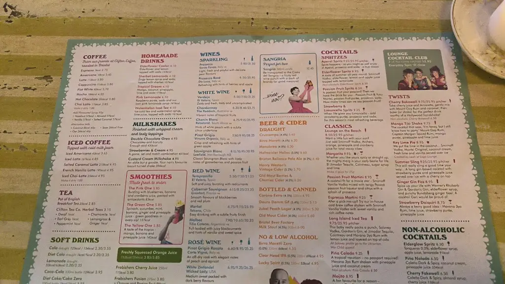 Menu_Dorado Lounge_Warrington_image_1