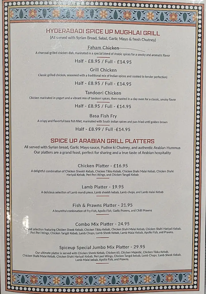 Menu_Spice Up Mandi House and Banquet hall_Benwell_image_3