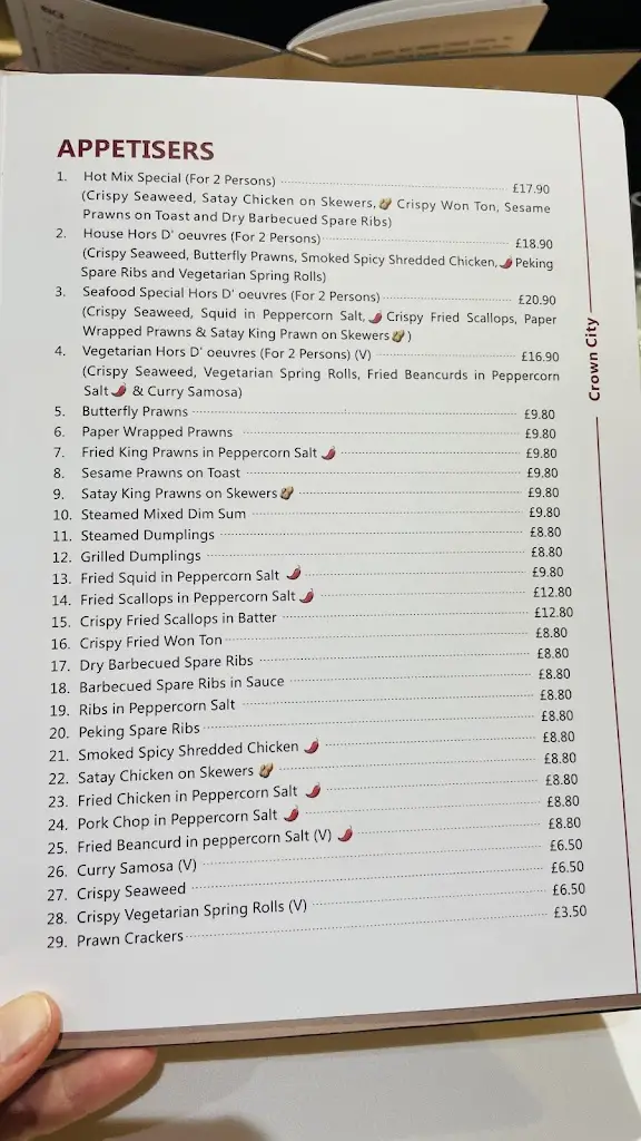 Menu_Crown City_Wateringbury_image_1