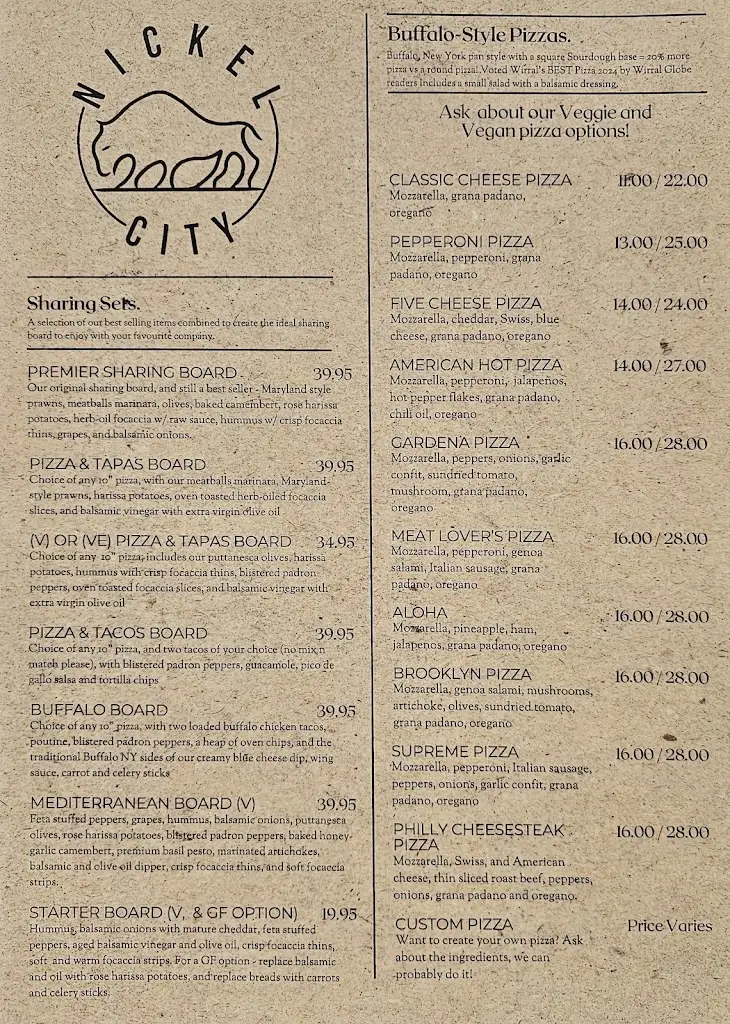 Menu_Nickel City Bar & Kitchen, New Brighton_Wallasey_image_1