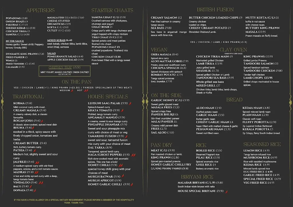 Menu_RANI SpiceFusion_Wallasey_imagen_1