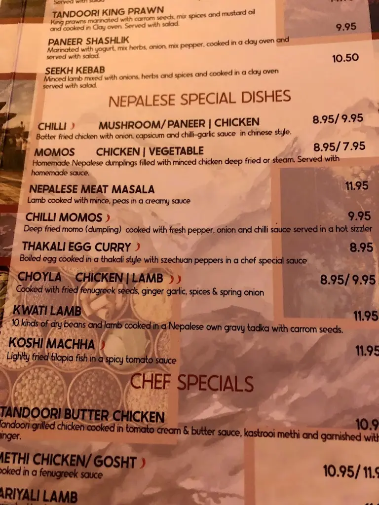 Menu_Mt Everest Nepalese Cuisine_Wallasey_image_2