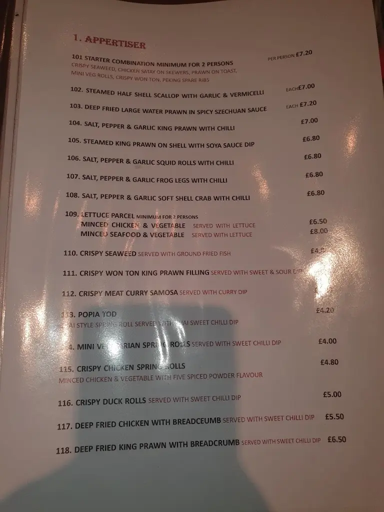 Menu_Kylin Oriental_Washington_immagine_2