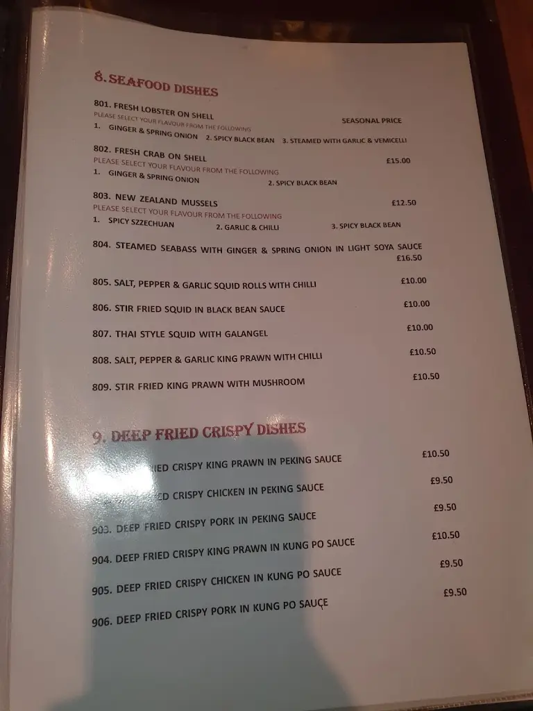 Menu_Kylin Oriental_Washington_immagine_3