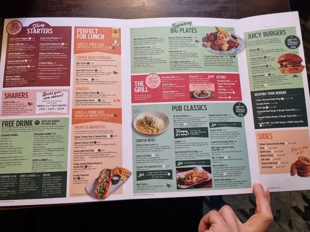 Menu_Washington Arms_Washington_image_2