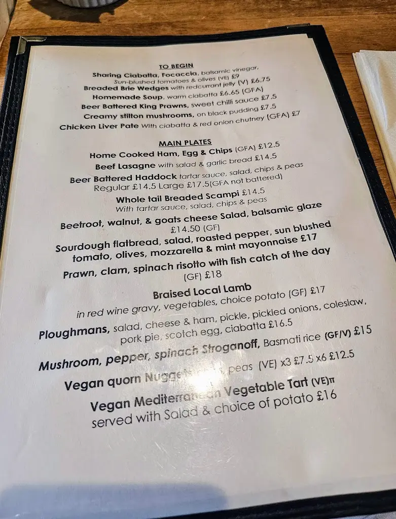 Menu_The Wharf Inn_Welford_image_1