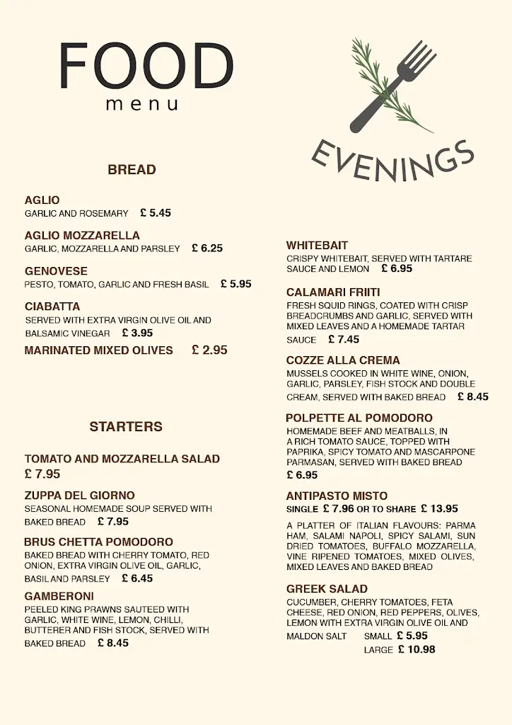 Menu_Valentino's Restaurant - No.30 Coffee Lounge_Weeting_image_3