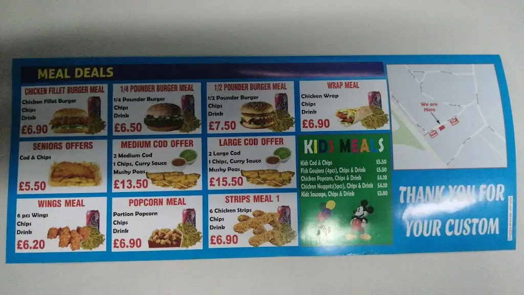 Menu_George's Fish Bar._Weeting_image_1