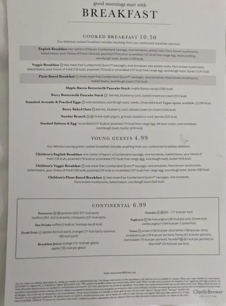 Menu_Cross Roads Pub_Weedon Beck_image_2