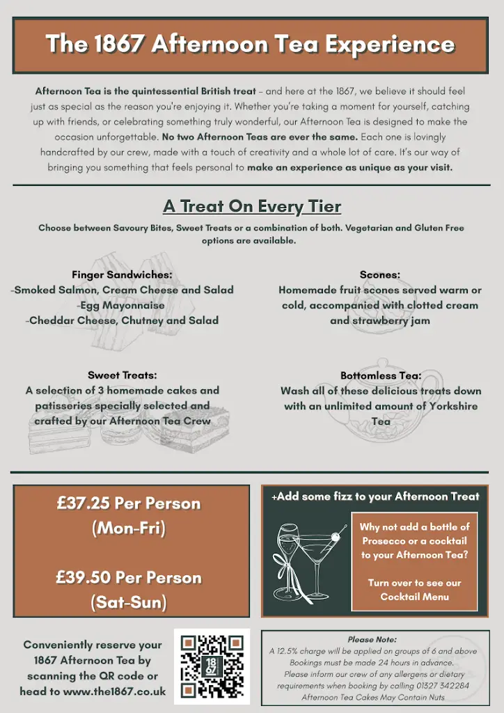 Menu_the 1867 - Heart of the Shires Shopping Village_Weedon Beck_image_4