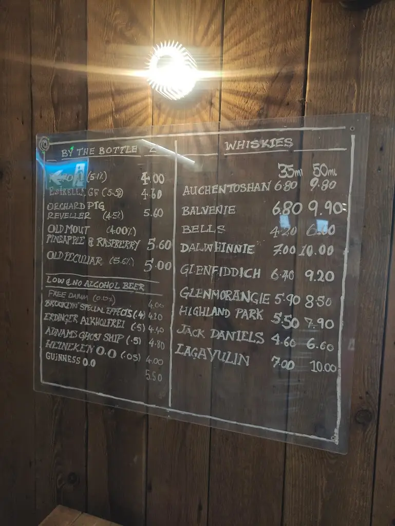 Menu_The Spire and Spoke_Watlington_image_2